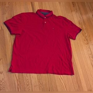 Tommy Hilfiger Classic Red Polo Shirt